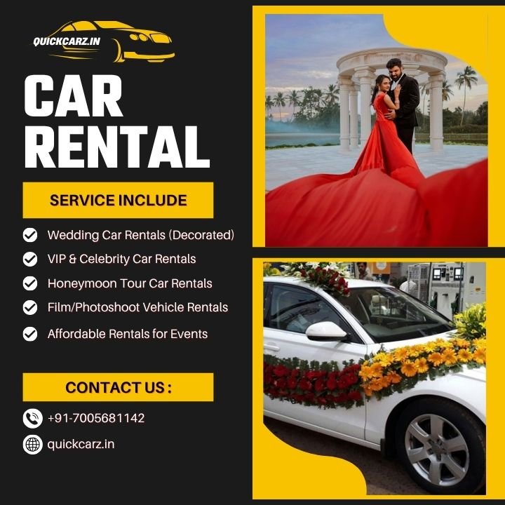 VIP & Celebrity Car Rentals Honeymoon Tour Car Rentals Film/Photoshoot Vehicle Rentals Luxury Rentals for Events